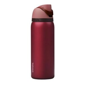 Special Edition Holiday Owala 32oz FreeSip Water Bottle - Poinsettia